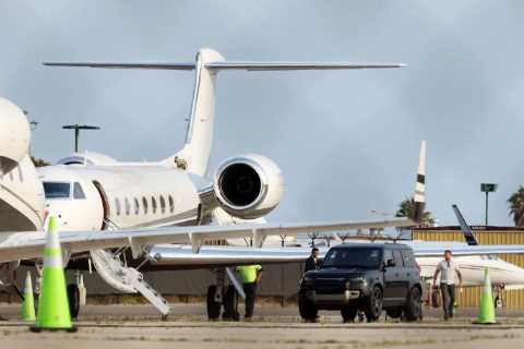 Eco-warrior Prince Harry flew 750 miles from polo game on pal’s £45m private jet as pics show..