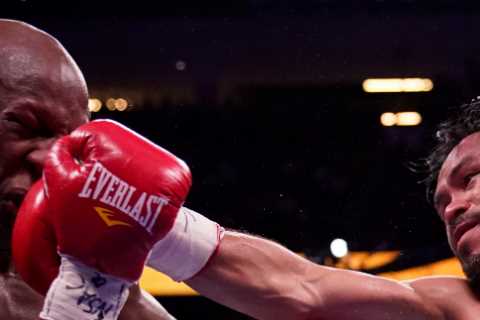 Manny Pacquiao suffers heartbreak on boxing return with defeat to Yordenis Ugas but Filipino does..