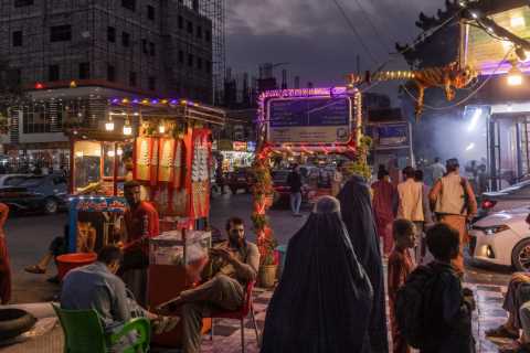 Afghanistan Faces Economic Shock as Sanctions Replace Foreign Aid