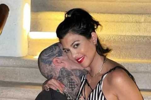 Inside Kourtney Kardashian &amp; Travis Barker’s LA love nest featuring a hot tub, piano room and..