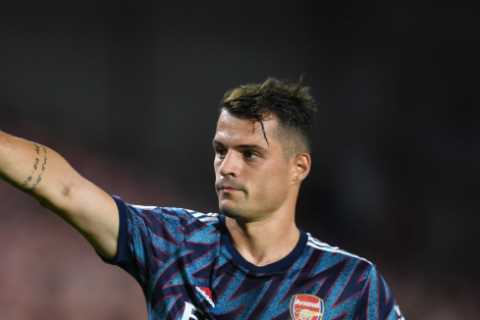 Arsenal owner Stan Kroenke leaks Granit Xhaka’s new contract renewal in Chelsea programme as he..