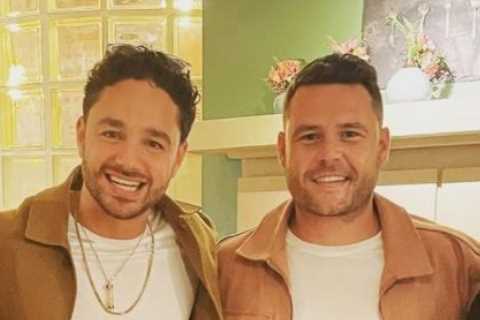 Emmerdale fans go wild as Adam Thomas, Kelvin Fletcher and Danny Miller reunite