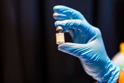 The F.D.A. grants full approval to the Pfizer-BioNTech Covid-19 vaccine.
