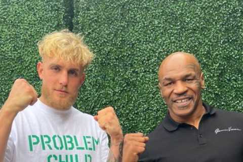 Mike Tyson backs Jake Paul to beat Tyron Woodley as boxing legend fears ex-UFC champ is looking to..