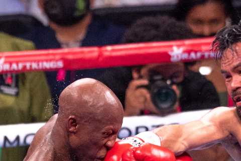 Conor McGregor claims he’s ‘owed commission’ from Manny Pacquiao’s defeat to Ugas as boxing icon..