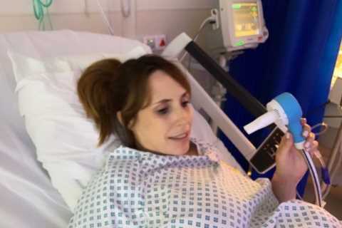 One Show’s Alex Jones reveals intimate pics of the first moments of daughter’s life – after giving..