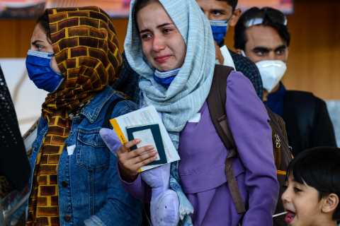 Relief, and Worry, for Arrivals From Afghanistan