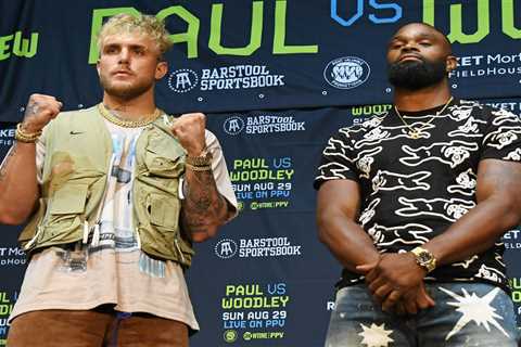 Tyron Woodley slams suggestions he’ll throw Jake Paul fight as he vows to hurt YouTuber ‘in a way..