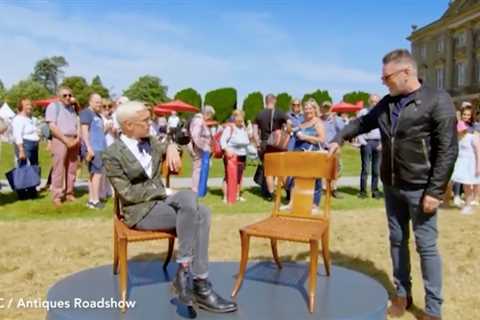 Antiques Roadshow expert warns guest to ‘sit down’ as he reveals jaw-dropping truth behind wooden..