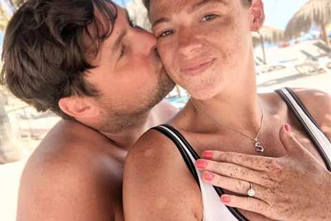 Joe Swash’s EastEnders star sister Shana engaged after boyfriend proposes in Spain