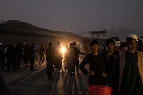 A heavily fortified C.I.A. base in Kabul has been destroyed.