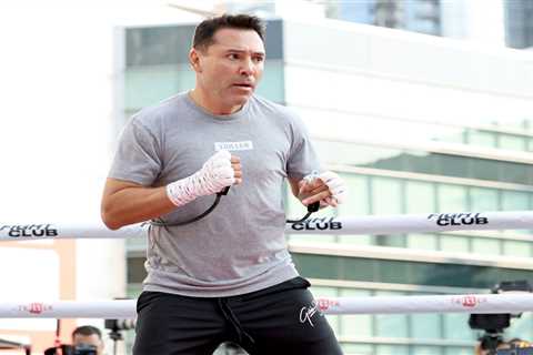 Oscar De La Hoya says ‘I really believe’ Jake Paul can become WORLD CHAMPION and backs YouTuber to..