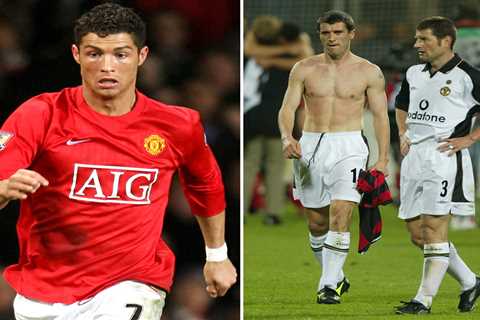 Roy Keane reveals Cristiano Ronaldo WASN’T one of the five world-class players he played with at..