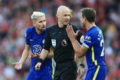 Fuming Chelsea fans launch petition to have ref Taylor removed from future games after..