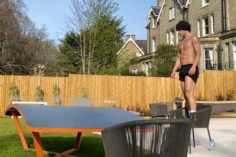 Footballers’ amazing gardens with their own pitches, slides and goals, including John Terry and..