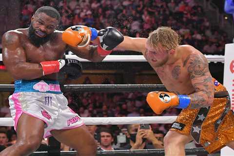 Jake Paul vs Tyron Woodley punch stats revealed with YouTuber landing more and outworking UFC rival ..