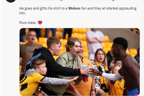Paul Pogba slammed as ‘cheat’ by fuming Wolves fans… before Man Utd ace walks over and gives them..