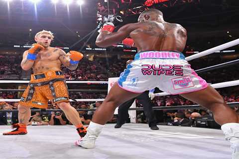 Jake Paul claims Tommy Fury fight ‘would be EASIER’ than Tyron Woodley as rivals continue feud..