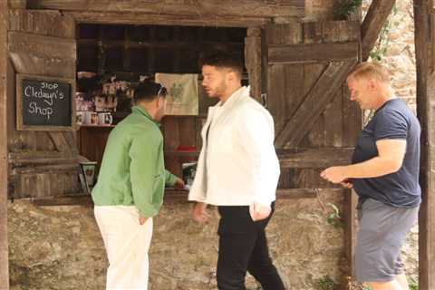 Adam &amp; Scott Thomas spotted at I’m A Celeb castle as it gets makeover ahead of 2021 series