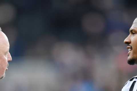 Everton complete last-gasp Salomon Rondon transfer as striker links up with Rafa Benitez again on..