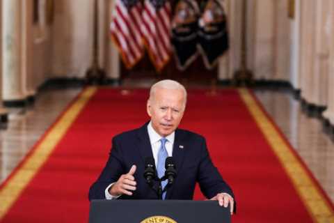 Transcript of Biden’s Speech on the U.S. Withdrawal From Afghanistan