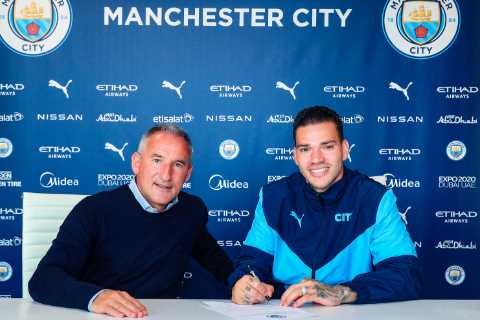 Man City keeper Ederson signs bumper new contract as he becomes fifth player to commit future to..