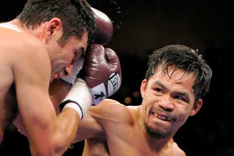 Oscar de la Hoya reveals having ‘ass kicked’ by Manny Pacquiao was FUN – even though he retired..