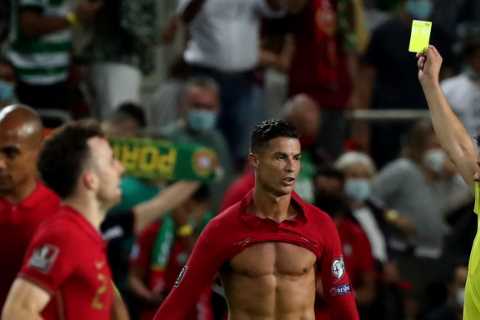Cristiano Ronaldo can link up with Man Utd team-mates early after Portugal ban to prepare for..