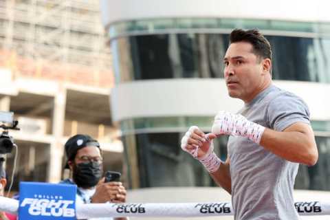 Boxing legend Oscar De La Hoya claims he was raped at 13 by a ‘woman over the age of 35’ in Hawaii