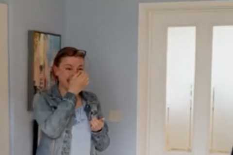 Nick Knowles’ Big House Clearout fans sob as childminder’s cluttered home is given a life-changing..
