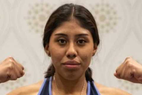 Boxer, 18, dies with husband by her side days after being knocked out cold as rival posts emotional ..