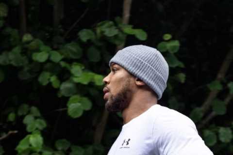 Anthony Joshua hits the road as he steps up training ahead of heavyweight showdown with Oleksandr..