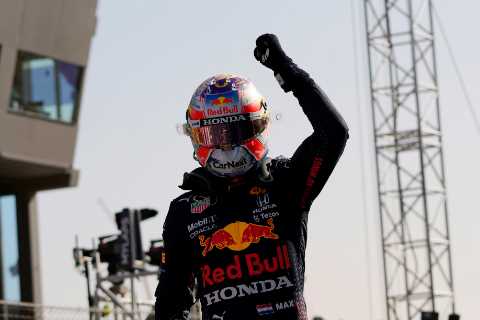 Max Verstappen storms to pole in front of home fans at Dutch GP with Lewis Hamilton second behind..