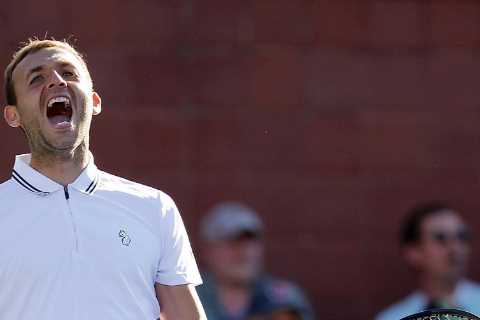 British No1 Dan Evans completes incredible comeback from two sets down to beat Alexei Popyrin and..