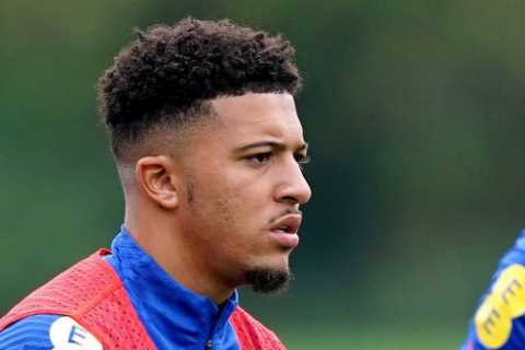 Man Utd star Jadon Sancho out of England squad with injury and returns to Old Trafford club