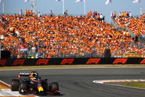 Max Verstappen wins Dutch GP with Lewis Hamilton finishing second but pushing F1 rival the whole way