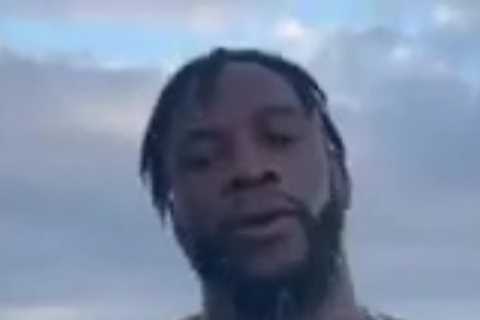 Watch Deontay Wilder emerge from water in cheesy slow-motion clip as he steps up training for Tyson ..