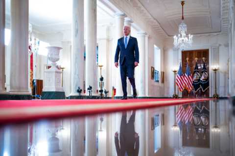 In Afghan Withdrawal, a Biden Doctrine Surfaces