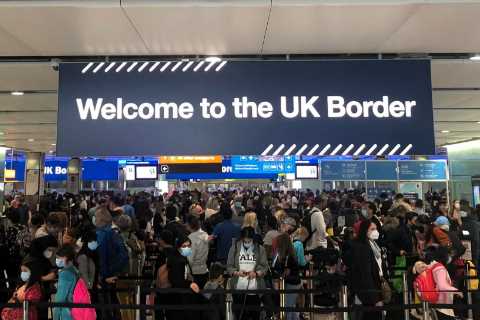 Heathrow airport chaos as babies and pregnant women ‘left to queue for five hours’ after not being..