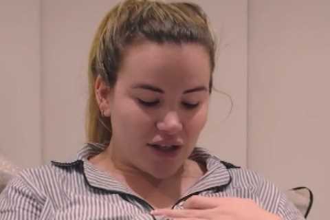 Towie’s Georgia Kousoulou slams new mums who snap back to pre-baby body as she shows off stomach..