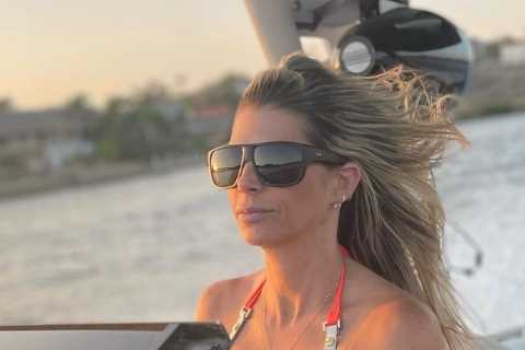 RHOC’s Alexis Bellino, 44, stuns in orange bikini nine years after nemesis Tamra Judge nicknamed..