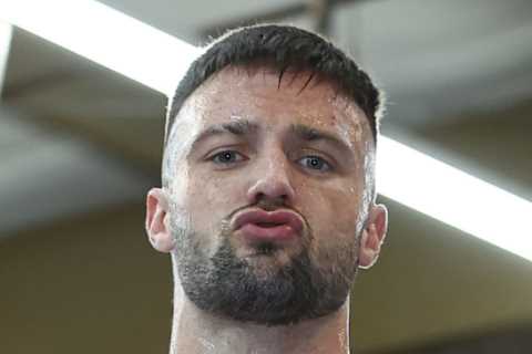 Brit boxing superstar Josh Taylor claims he knocked Manny Pacquiao’s conqueror Yordenis Ugas down..