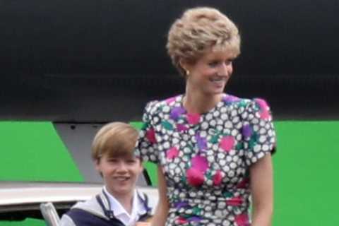The Crown’s Elizabeth Debicki is the spitting image of Princess Diana as she films iconic Wills and ..