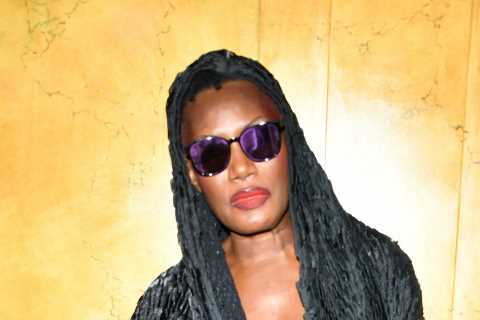 Grace Jones jokes she ‘couldn’t handle Prince Harry’ as she jets into UK for Wellchild event