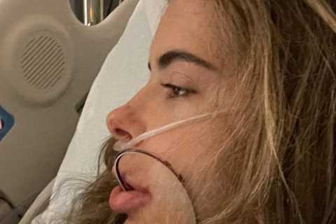 Brielle Biermann shares shocking recovery photos of her double jaw surgery after ‘sucking her thumb ..