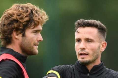 Chelsea new boy Saul Niguez set to make debut against Aston Villa at weekend after impressing..