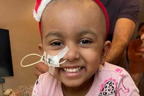 Girl, 4, given WEEKS to live after bruise turned out to be cancer has one last hope