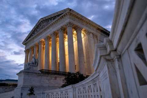 The Supreme Court will resume hearing arguments in person in October.