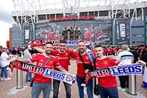 More Manchester United fans live in London than in the club’s home city, survey reveals