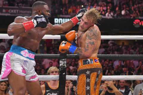 Tyron Woodley refusing to get ‘I love Jake Paul’ tattoo until ex-UFC star has ‘paperwork’ for a..